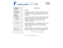Tablet Screenshot of edu.englishonline.net