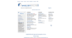 Desktop Screenshot of englishonline.net